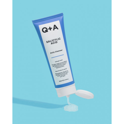 Q+A Salicylic Acid Daily Cleanser Igapäevane näopuhastusvahend salitsüülhappega 125ml