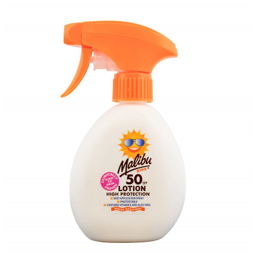 Malibu Kids Trigger Lotion Spray SPF50 Päikesekaitse lastele 300ml