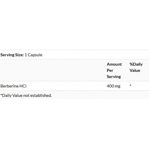 SWANSON Berberine Toidulisand Looduslik berberiin 60 kapslit