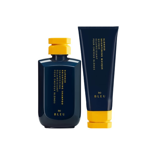 KlipShop R+Co Bleu Blonded Brightening Shampoo and Conditioner Set Värvitud juuste hoolduskomplekt