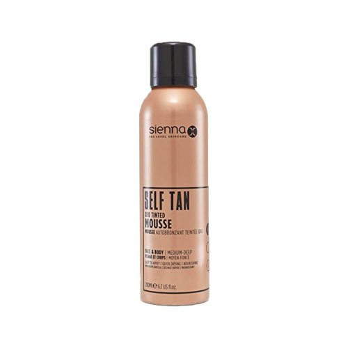 Sienna X Sleep Q10 Self Tan Tinted Mousse Isepruunistav vaht 200ml