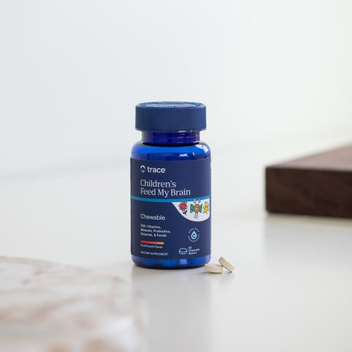 Trace Minerals Children's Feed My Brain Toidulisand lastele 60 kapslit