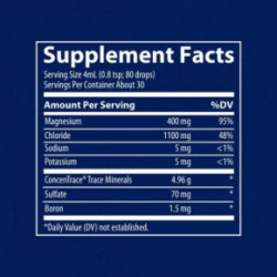 Trace Minerals Low Sodium Mega - Mag 400mg Vedel, iooniline magneesium 118ml