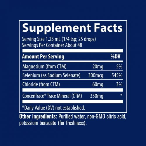 Trace Minerals Ionic Selenium 300mcg Looduslik iooniline seleen 59ml