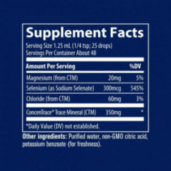 Trace Minerals Ionic Selenium 300mcg Looduslik iooniline seleen 59ml