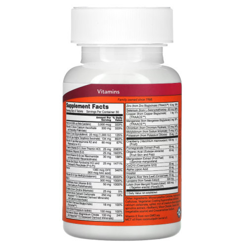 NOW Foods EVE Women's Multi Toidulisand naistele 90 kapslit