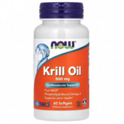 NOW Foods Krill Oil 500mg Krilliõli 60 kapslit