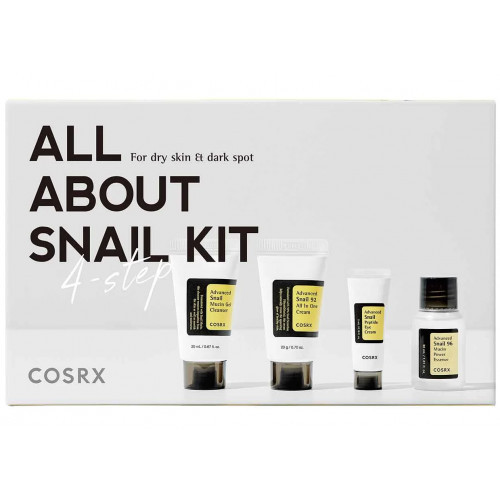 COSRX Most Loved 4-step Advanced Snail Trial Näohoolduskomplekt