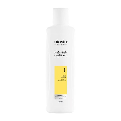 Nioxin Pro Clinical System 1 Conditioner Peanaha ja juuste palsam hõrenevatele juustele 300ml