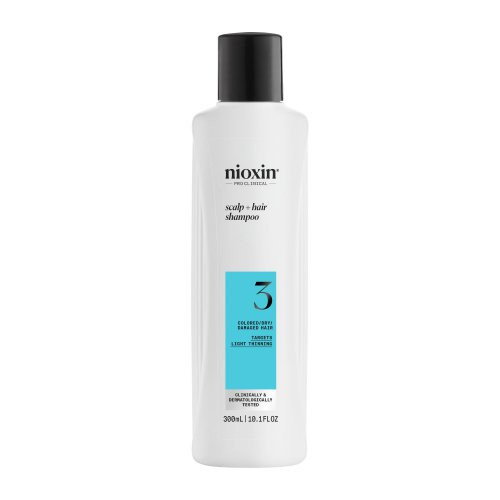 Nioxin Pro Clinical System 3 Shampoo Peanaha ja juuste šampoon hõrenevatele juustele 300ml