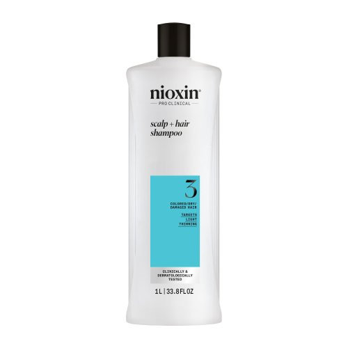 Nioxin Pro Clinical System 3 Shampoo Peanaha ja juuste šampoon hõrenevatele juustele 300ml