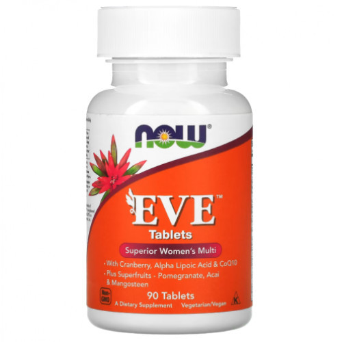 NOW Foods EVE Women's Multi Toidulisand naistele 90 kapslit