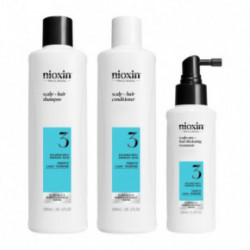 Nioxin Pro Clinical System 3 Kit Juuksehoolduskomplekt hõrenevate juuste jaoks 300ml+300ml+100ml