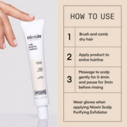 Nioxin Pro Clinical Scalp Purifying Exfoliator Koorija tundlikule ja kuivale peanahale 50ml
