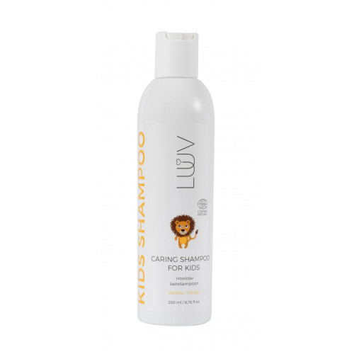 Luuv Caring Shampoo For Kids Vanilla Lastešampoon, vanilje 200ml