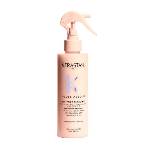 Kérastase Gloss Absolu Anti-Frizz Glaze Milk Hair Spray Kõik ühes siluv pihus pikkadele kahustele juustele 190ml