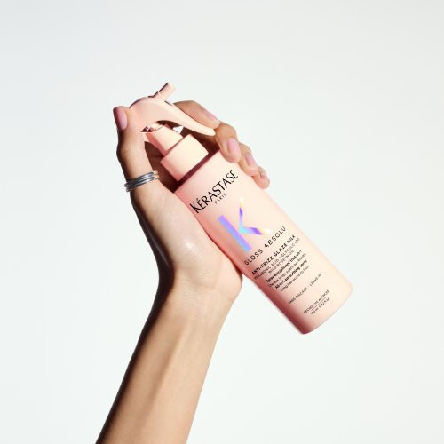 Kérastase Gloss Absolu Anti-Frizz Glaze Milk Hair Spray Kõik ühes siluv pihus pikkadele kahustele juustele 190ml