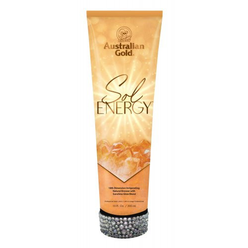 Australian Gold Sol Energy Natural Bronzer With Sunshine Glow Blend Kreem päevitamiseks solaariumis 300ml