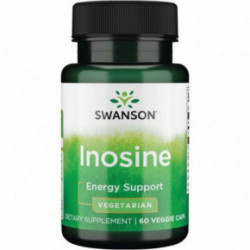 SWANSON Inosine Energy Support Inosiin 60 kapslit