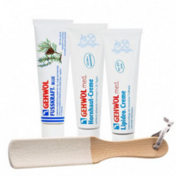 Gehwol Hard, Cracked Foot Skin Care Set Kõva, pragunenud jala nahahoolduse komplekt