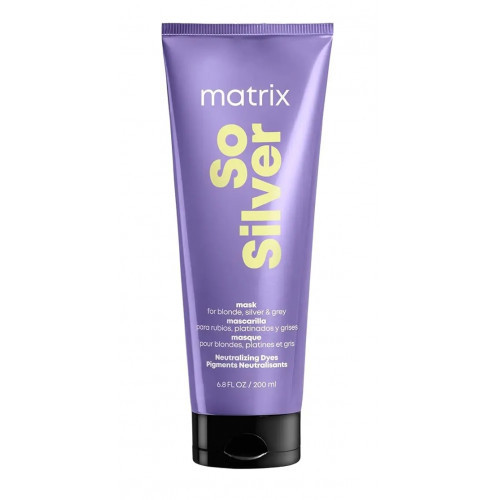 Matrix Total Results COLOR Obsessed SO SILVER Mask blondidele juustele 200ml