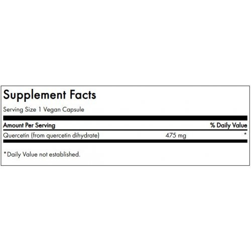 SWANSON Quercetin Immune Health 475mg Kvertsetiin 60 kapslit