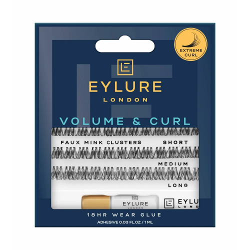 Eylure Volume & Curl Faux Mink Clusters Kunstlikud ripsmetupsud 26 tk.