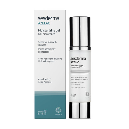 Sesderma Azelac Moisturizing Gel Punetust vähendav näogeel 50ml