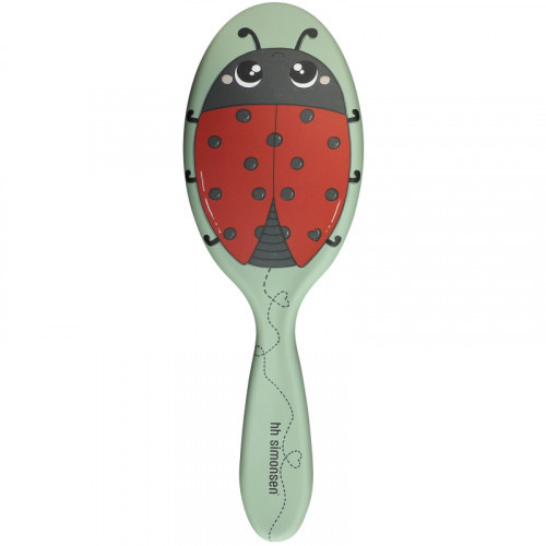 HH Simonsen Wonder Brush KIDS Ovaalne juuksehari lastele Ladybug