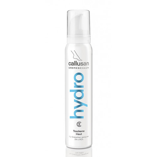 Callusan Hydro Cream Mousse Kuivadele jalgadele mõeldud kreemjas vaht 125ml