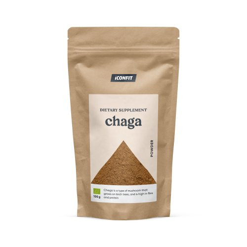 Iconfit Chaga Powder Natural Chaga pulber 100g