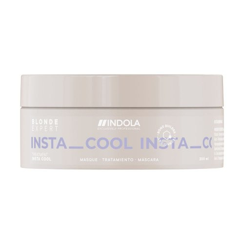 Indola Blond Expert Insta Cool Treatment Mask heledatele juustele jaheda varjundiga 200ml