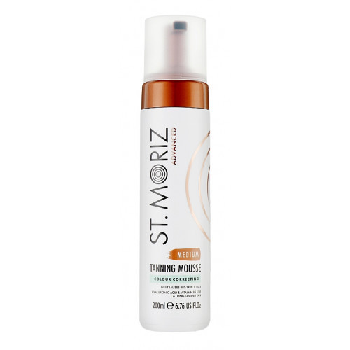 St. Moriz Advanced Colour Correct Tanning Mousse Medium Isepruunistav vaht 200ml