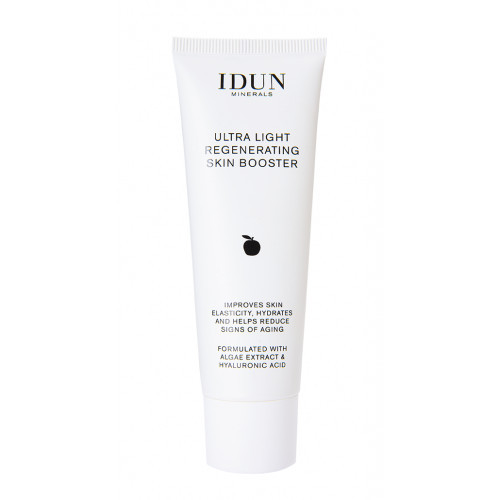IDUN Ultra Light Regenerating Skin Booster Ülikerge taastav näoseerum vetikaekstraktide ja hüaluroonhappega 50ml
