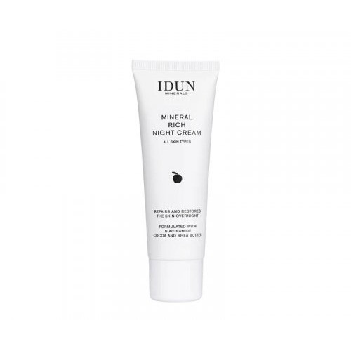 IDUN Rich Night Cream Öine näokreem niatsinamiidiga kõikidele nahatüüpidele 50ml