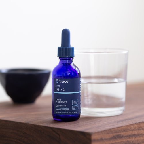 Trace Minerals Ionic D3+K2 93mcg | 75mcg Vitamiinid D3 + K2 vedelal kujul 59ml