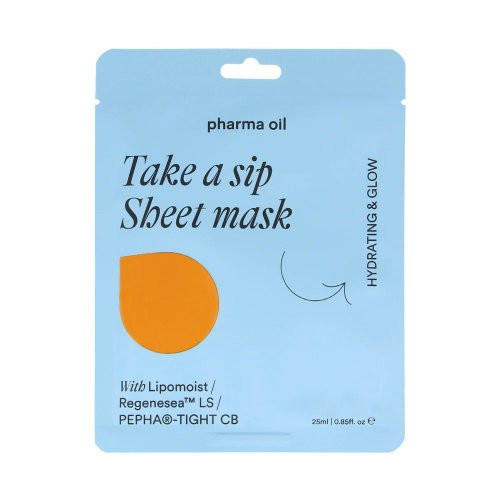 Pharma Oil Take A Sip Sheet Mask Niisutav näomask 25ml