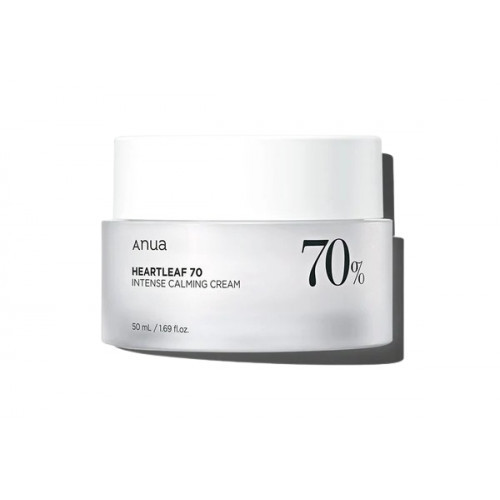 ANUA Heartleaf 70% Intense Calming Cream Rahustav näokreem 50ml