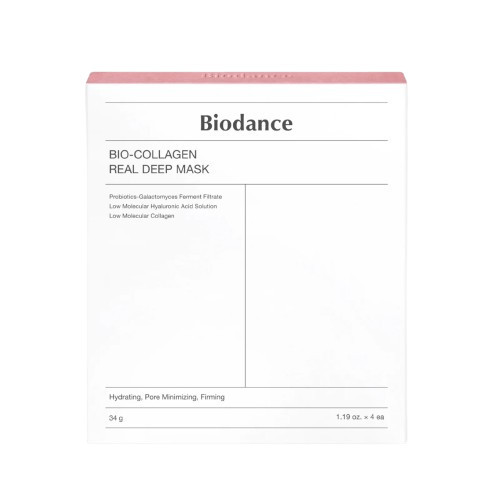 Biodance Bio Collagen Real Deep Mask Sügavalt niisutav näomask 4x34 g.
