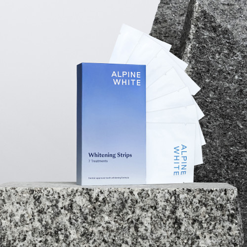 Alpine White Whitening Strips Hammaste valgendamise ribad 7 tk