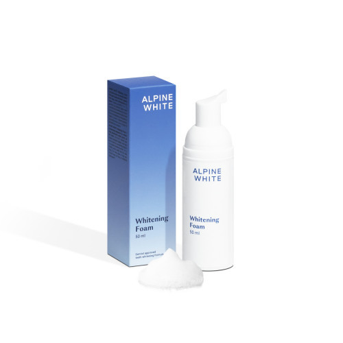 Alpine White Whitening Foam Hammaste valgendamine vaht 50ml