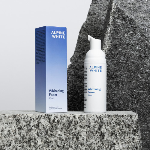 Alpine White Whitening Foam Hammaste valgendamine vaht 50ml