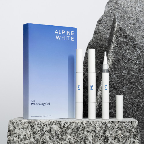 Alpine White Whitening Gel Hammaste valgendamise geel 3pcs.