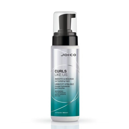 Joico Curls Like Us Smooth & Bounce Curl Hydrating Foam Niisutav juuksevaht lokkidele 200ml