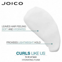 Joico Curls Like Us Smooth & Bounce Curl Hydrating Foam Niisutav juuksevaht lokkidele 200ml