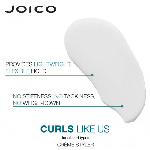 Joico Curls Like Us Hydrate & Define Curl Crème Styler Lokkide vormimise kreem 200ml