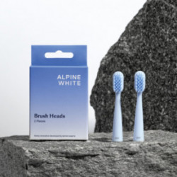 Alpine White Sonic Toothbrush Replacement Heads Vahetatavad hambaharjapead 2 tk