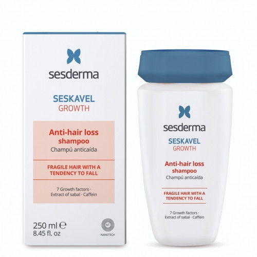Sesderma Seskavel Growth Anti-Hair Loss Shampoo Juuste väljalangemisvastane šampoon 250ml
