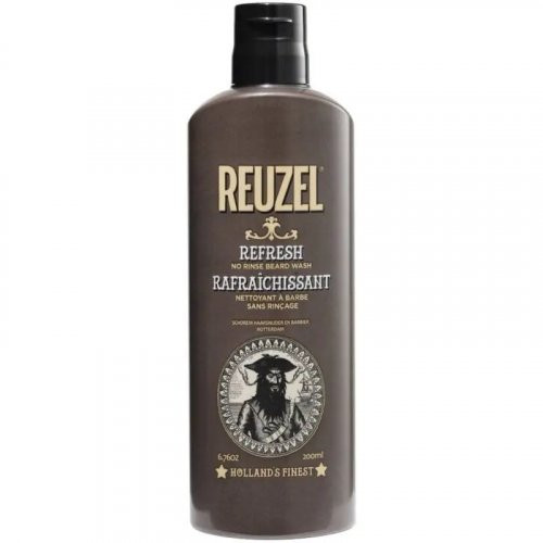 Reuzel Refresh No Rinse Beard Wash Värskendav kuivšampoon habemele 200ml