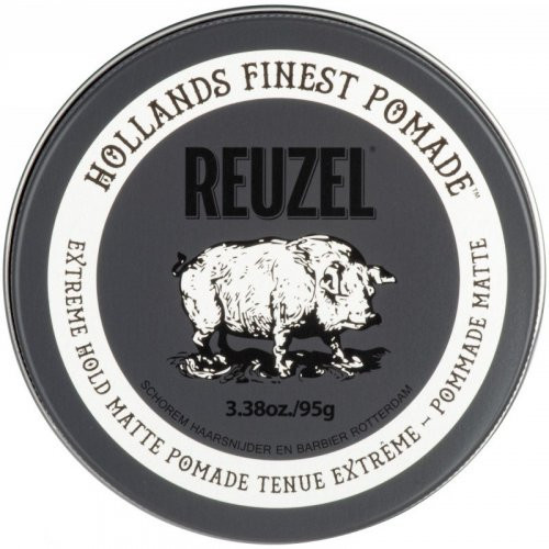 Reuzel Extreme Hold Matte Pomade Ülitugevat hoiakut andev matt juuksepumat 95g